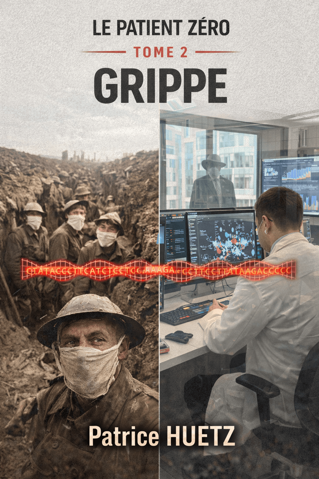Couverture de Le Patient Zéro — T2 : Grippe