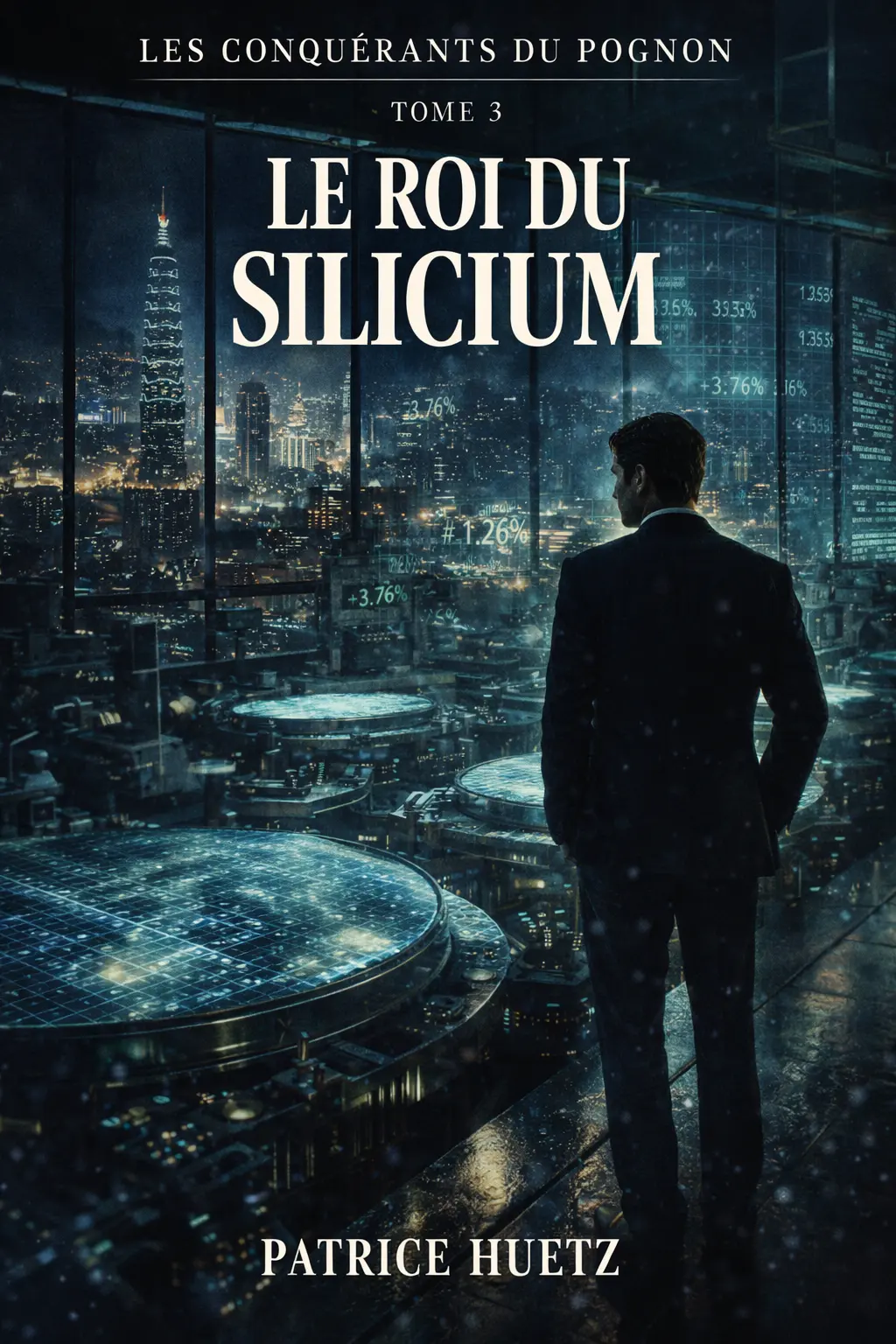 Couverture de Les Conquérants du Pognon — T3 : Le Roi du Silicium