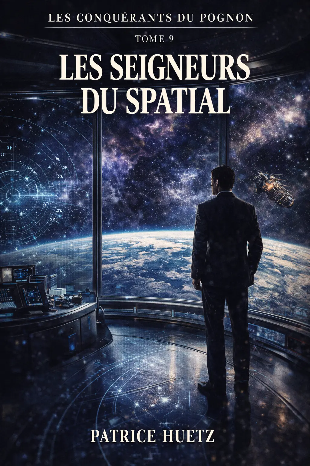 Couverture de Les Conquérants du Pognon — T9 : Les Seigneurs du Spatial