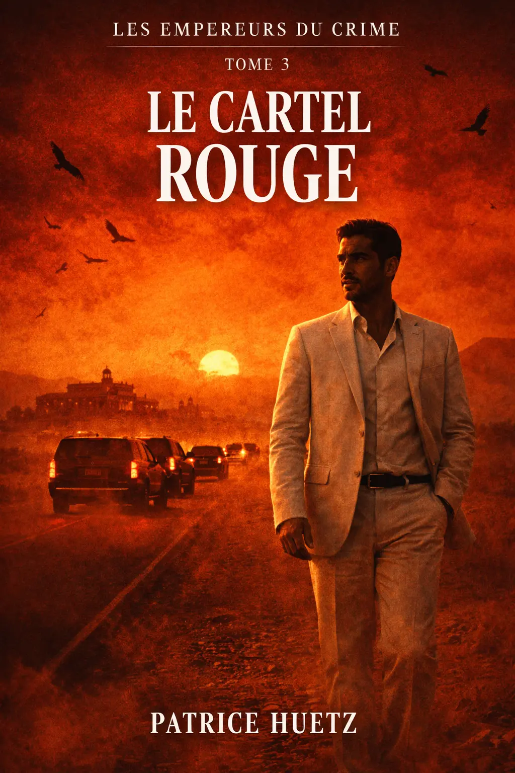 Couverture de Les Empereurs du Crime — T3 : Le Cartel Rouge