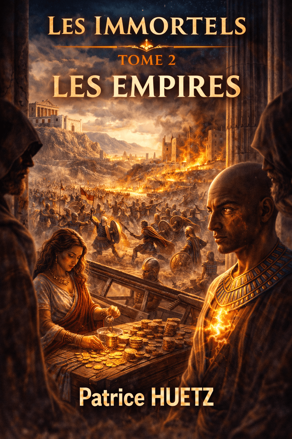 Couverture de Les Immortels — T2 : Les Empires
