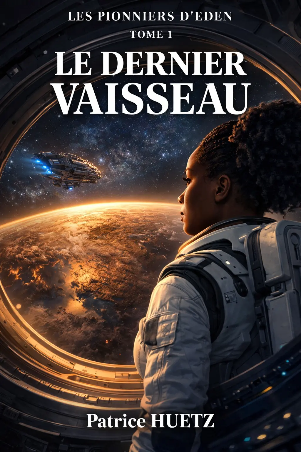 Couverture de Les Pionniers d'Éden — T1 : Le Dernier Vaisseau