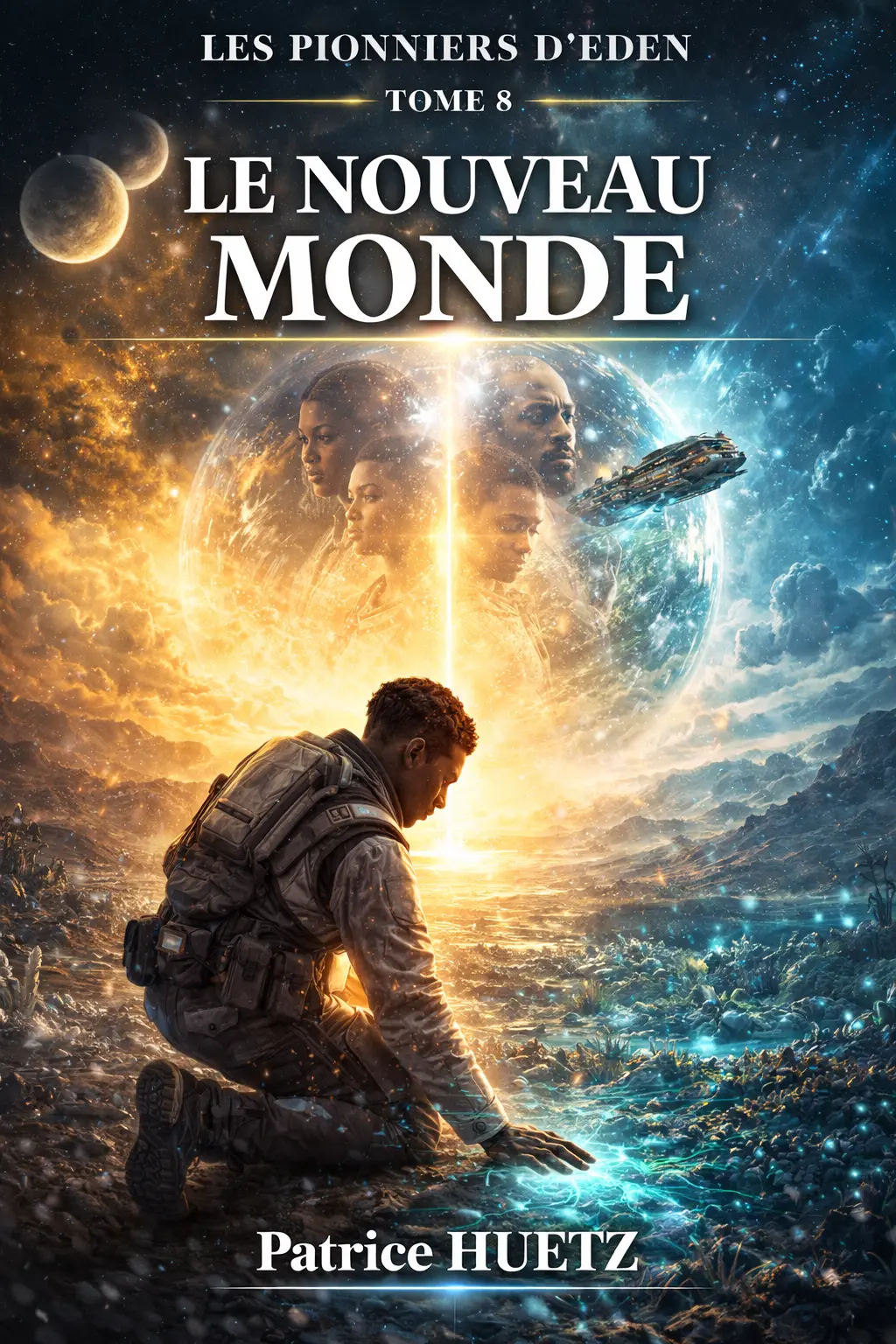 Couverture de Les Pionniers d'Éden — T8 : Le Nouveau Monde
